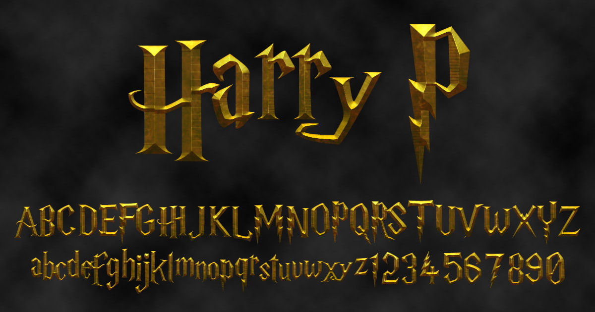 Harry Potter Font Download Font - HighFonts.com
